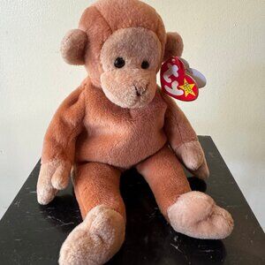 1995 "Bongo" Monkey Ty Beanie Baby